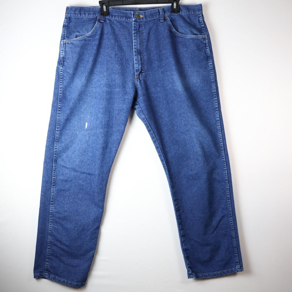 Wrangler‎ Authentics 40x30 Blue Denim Jeans High Rise